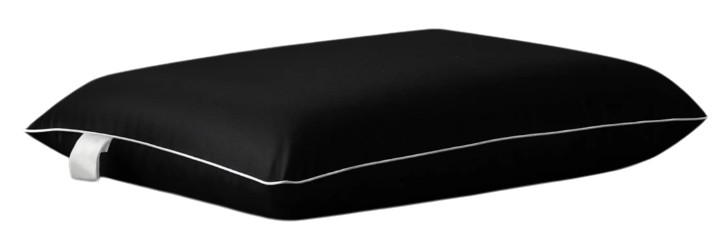 Подушка ортопедична MirSon №4096 Delicate Satin 0055 Black Pearl Men 59х43х12 см (2200006423102) - Фото 1