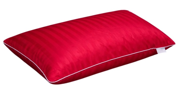 Подушка ортопедическая MirSon №4082 Satin Stripe 30-0018 Red MEN (2200006422945) - Фото 1