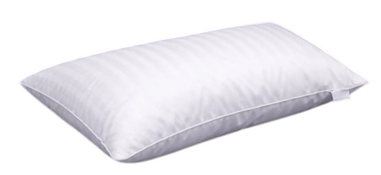 Подушка ортопедическая MirSon №4068 Satin Stripe 30-0001 White MEN (2200006422792) - Фото 1