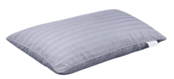 Подушка ортопедическая MirSon №4075 Satin Stripe 30-0010 Light Gray MEN (2200006422860) - Фото 1