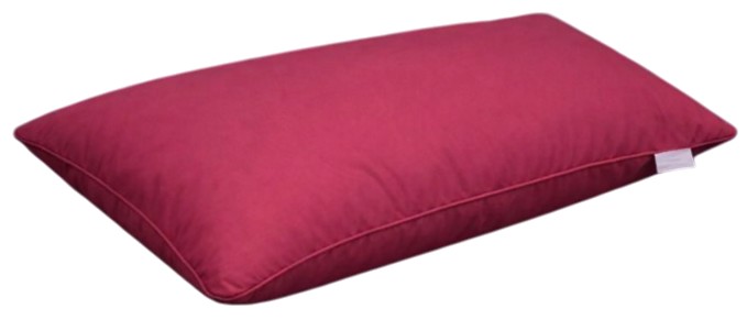 Подушка ортопедична MirSon №4103 Delicate satin 0847 Tomato MEN (2200006423171) - Фото 1