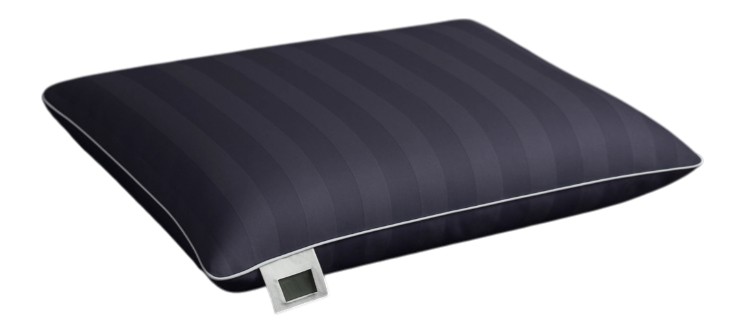 Подушка ортопедическая MirSon №6047 Noble stripe Graphite Men 59х43х12 (2200003261707) - Фото 1