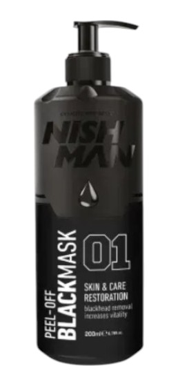 Маска для лица Nishman Peel-Off Black Mask 200 мл (4129207) - Фото 1