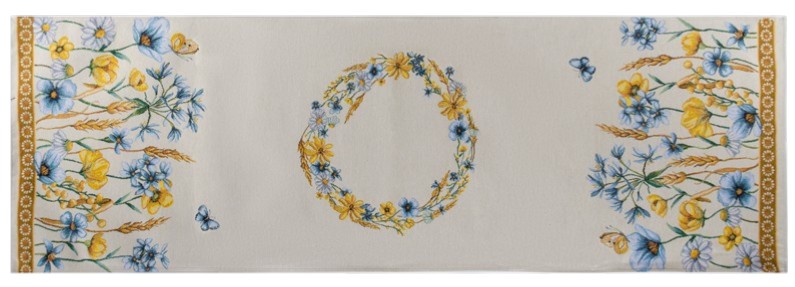 Скатерть раннер Lefard Колоски 45х140 см (732-348) - Фото 1