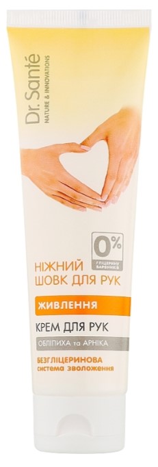 Крем для рук і нігтів Dr. Sante Ніжний шовк 90 мл живлення (4823015923456) - Фото 1