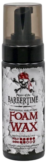 Мус для укладки волосся Barbertime Foam Wax 150 мл (8682815651756) - Фото 1