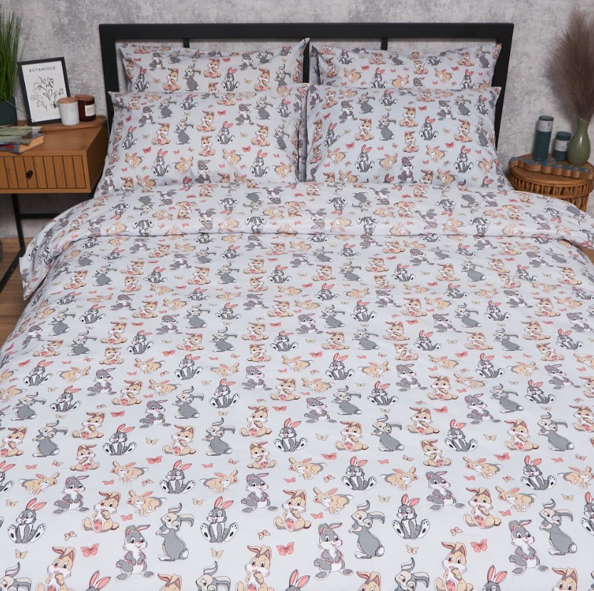 Купить Комплект постельного белья Moon&Star Бязь Gold Люкс Bunny Dreams 175х210 нав. 2х50х70 (MS-820006061) - Фото 1 Комплект постельного белья Moon&Star Бязь Gold Люкс Bunny Dreams 175х210 нав. 2х50х70 (MS-820006061) - Фото 1