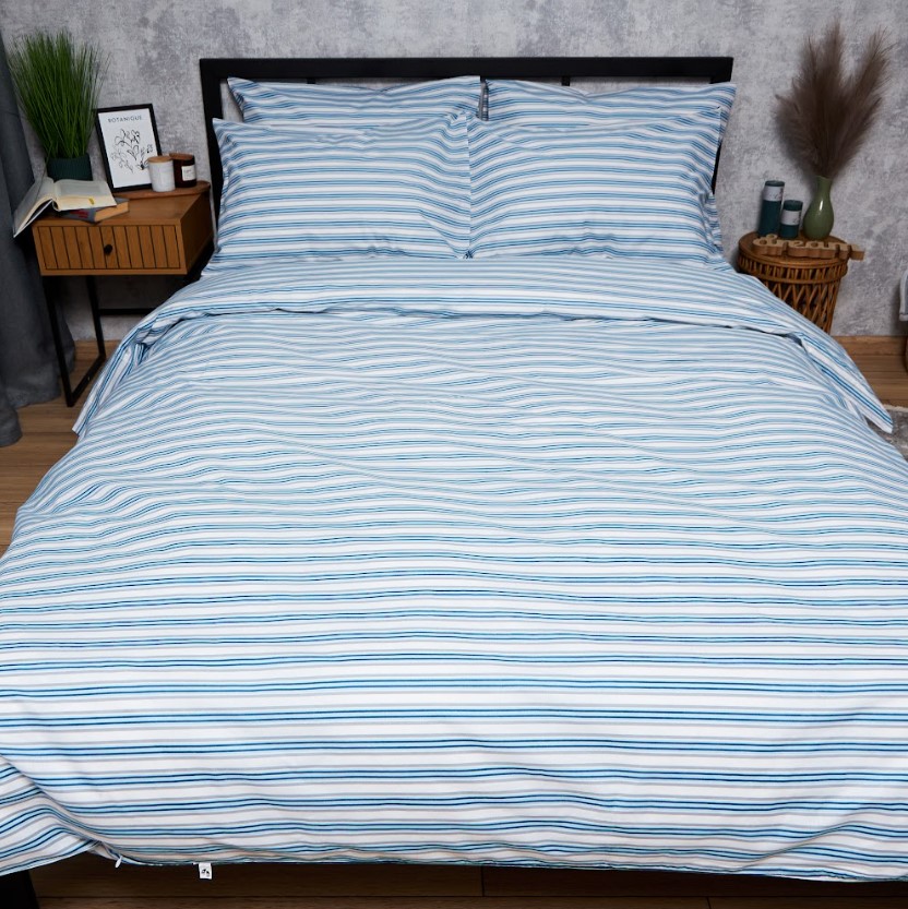 Купить Комплект постельного белья Moon&Star Бязь Gold Люкс Calm Waters 175х210 нав. 4х70х70 (MS-820006134) - Фото 1 Комплект постельного белья Moon&Star Бязь Gold Люкс Calm Waters 175х210 нав. 4х70х70 (MS-820006134) - Фото 1