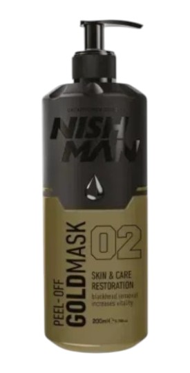 Маска для обличчя Nishman Peel-Off Gold Mask 200 мл (4129208) - Фото 1