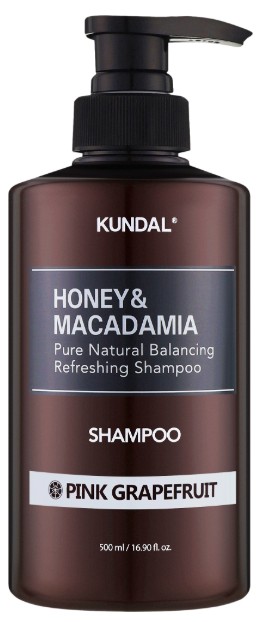 Шампунь жіночий Kundal Honey&Macadamia Pink Grapefruit Безсульфатний 500мл (8809568740401) - Фото 1
