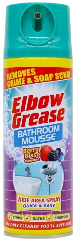 Засіб для миття у ванній кімнаті Elbow Grease від вапняного нальоту Ягоди 400 мл (EGMFBER400)