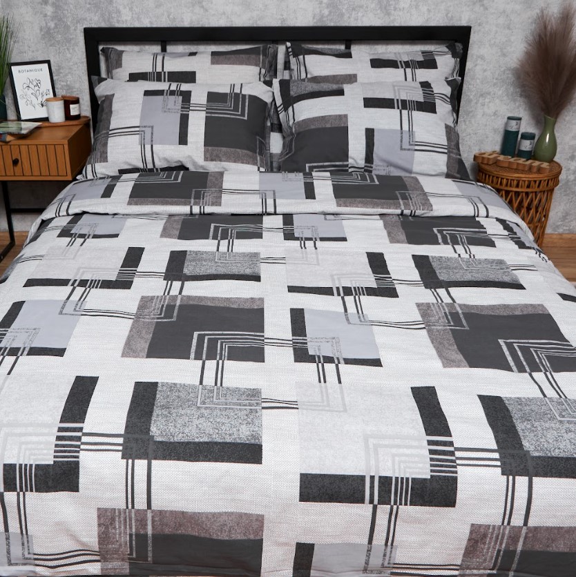 Купить Комплект постельного белья Moon&Star Бязь Gold Люкс «Modern Vision» 143х210х2 нав. 2х70х70 (MS-820006537) - Фото 1 Комплект постельного белья Moon&Star Бязь Gold Люкс «Modern Vision» 143х210х2 нав. 2х70х70 (MS-820006537) - Фото 1