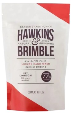 Рідке мило для рук Hawkins&Brimble Cleansing Hand Wash Pouch 300 мл (5060495673597) - Фото 1