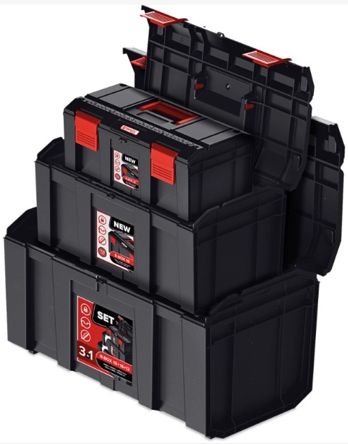 Купить Ящик для инструментов Qbrick System REGULAR R-BOX SET: 19+16+13 495x294x280мм (Z253938PG003) - Фото 1 Ящик для инструментов Qbrick System REGULAR R-BOX SET: 19+16+13 495x294x280мм (Z253938PG003) - Фото 1