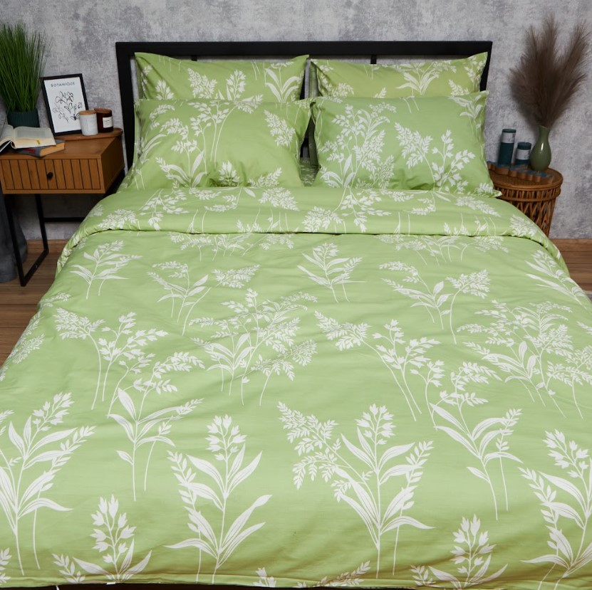 Купить Комплект постельного белья Moon&Star Бязь Gold Люкс «Verdant Spring» 160х220х2 нав. 2х70х70 (MS-820007277) - Фото 1 Комплект постельного белья Moon&Star Бязь Gold Люкс «Verdant Spring» 160х220х2 нав. 2х70х70 (MS-820007277) - Фото 1