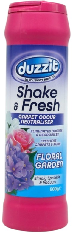 Засіб по догляду за підлоговими покриттями Duzzit SHAKE&FRESH Квітковий сад 500 г (DSFCFONFG500)
