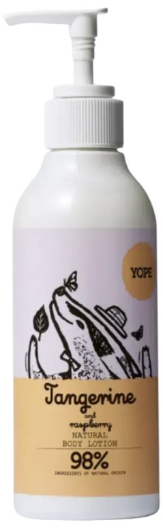 Лосьон для тела Yope Body Lotion TANGERINE&RASPBERRY 300 мл (5903760201135) - Фото 1