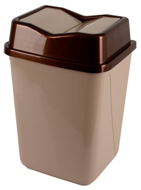 Кошик для сміття VIOLET HOUSE 0092 Метелик CAPPUCHINO з/кр.30 л