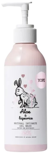 Купити Гель для інтимної гігієни Yope Natural Intimate Gel Wash ALOE & LIQUORICE 300 мл (5903760200152) - Фото 1 Гель для інтимної гігієни Yope Natural Intimate Gel Wash ALOE & LIQUORICE 300 мл (5903760200152) - Фото 1