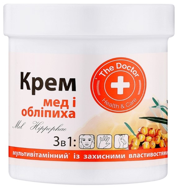 Крем для тіла The Doctor Health&Care мед/обліпиха 250 мл (4823015924552) - Фото 1