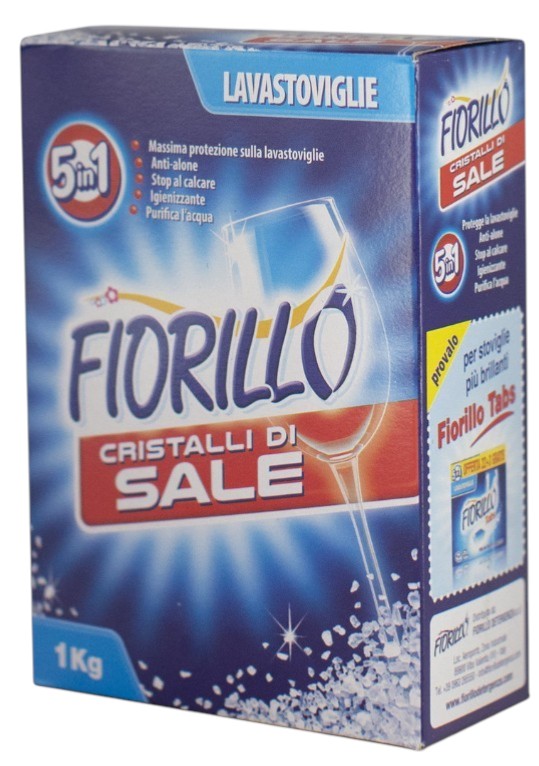 Соль для посудомоечной машины Fiorillo 5в1 1 кг (FDS1000)