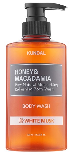 Купить Гель для душа Kundal Honey&Macadamia White Musk 500мл (8809568740258) - Фото 1 Гель для душа Kundal Honey&Macadamia White Musk 500мл (8809568740258) - Фото 1