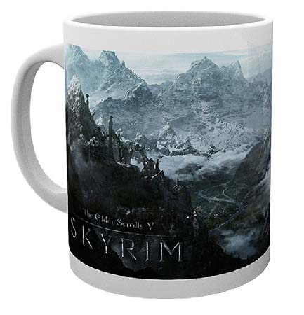 Чашка ABYstyle THE ELDER SCROLLS Skyrim World 320 мл (MG1808) - Фото 1