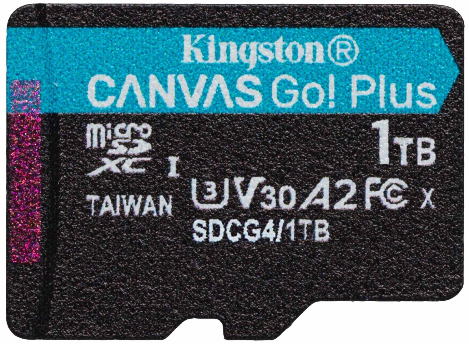Карта памяти Kingston MicroSDXC 1TB Canvas Go! Plus G4 Class 10 UHS-I U3 V30 A2 (SDCG4/1TBSP) - Фото 1