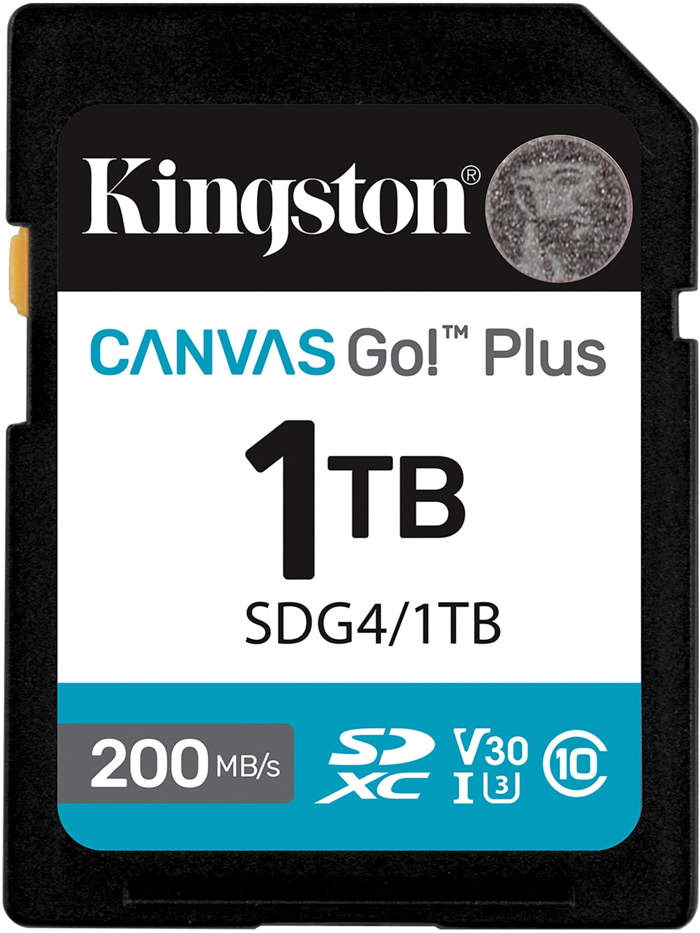 Карта памяти Kingston SDXC 1TB Canvas Go! Plus G4 Class 10 UHS-I U3 V30 (SDG4/1TB) - Фото 1