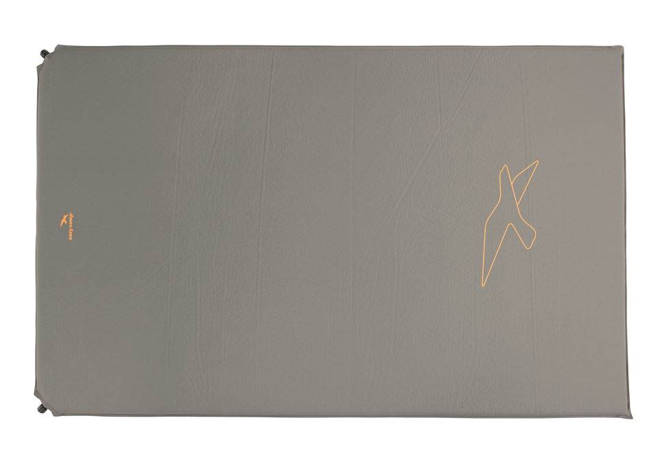 Туристический коврик Easy Camp Self-inflating Siesta Mat Double 5 см Grey (300058) - Фото 1