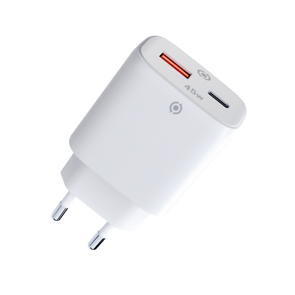 Сетевое зарядное устройство Piko TC-PD452 1USB-Cx3A 1USBx3A 45W White (1283126597787) - Фото 1