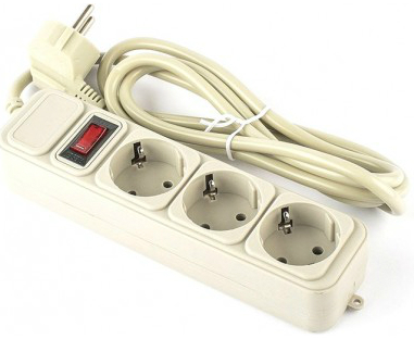 Подовжувач 220В Logan 3 розетки 1.8m (SFG3-1.8) - Фото 1