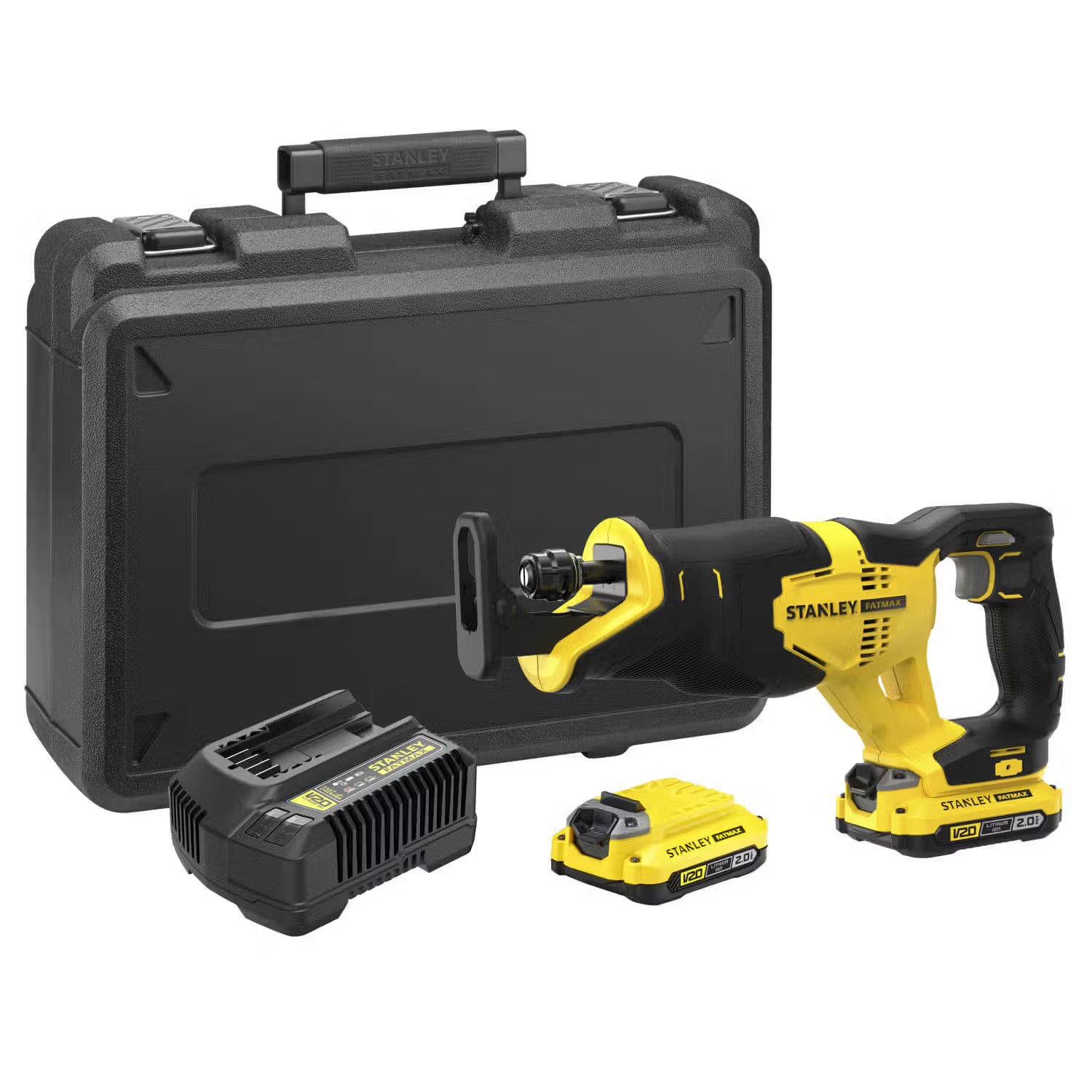 Пила сабельная Stanley FatMax18В (V20) Li-Ion (SFMCS300D2K) - Фото 1