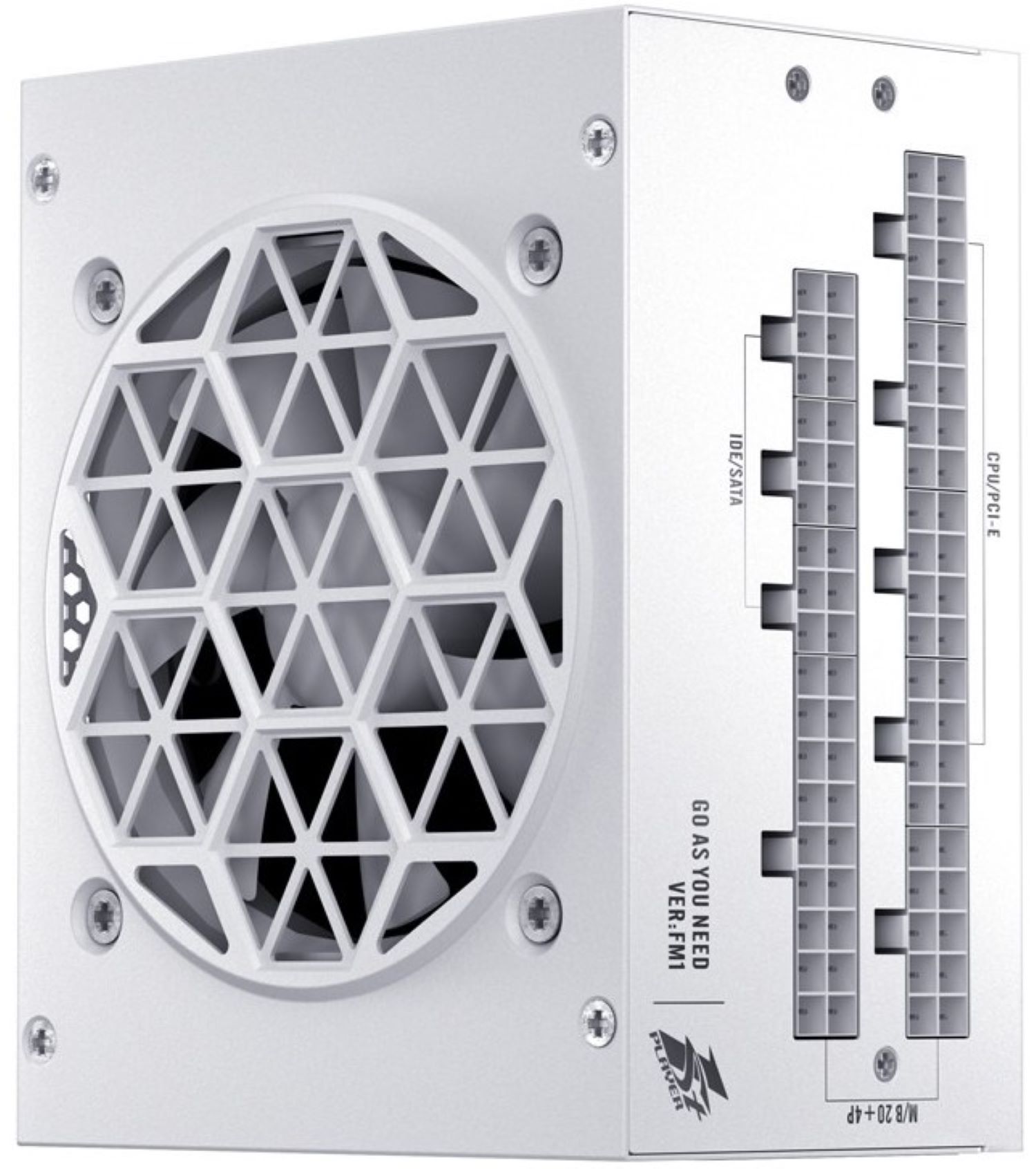 Блок питания для ПК 1stPlayer 750W PS-750SFX White (SFX-PLT-750-WH-EU) - Фото 1