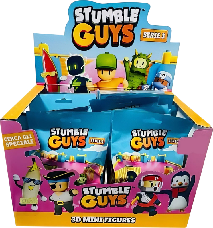 Игровая фигурка-сюрприз набор STUMBLE GUYS W3 (18 шт.) (SG-40002-CDU) - Фото 1