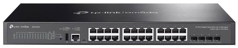 Коммутатор локальної мережі (Switch) TP-Link SG5428X - Фото 1