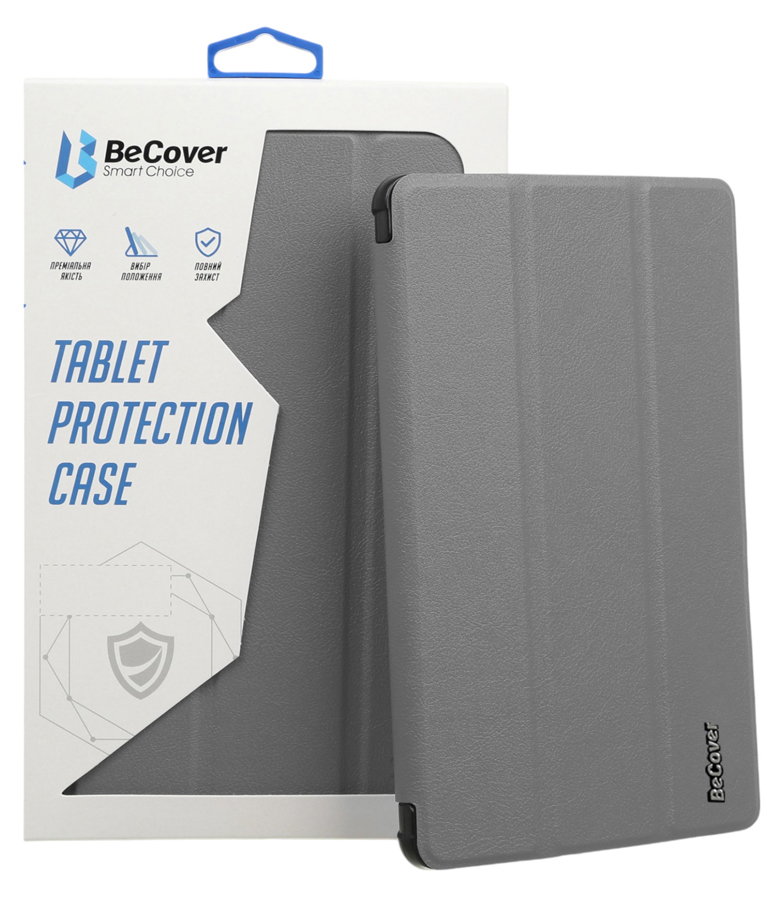 Чехол для планшета BeCover Smart Case for Lenovo Tab P11 (2nd Gen) (TB-350FU/TB-350XU) 11.5" Gray (708680) - Фото 1