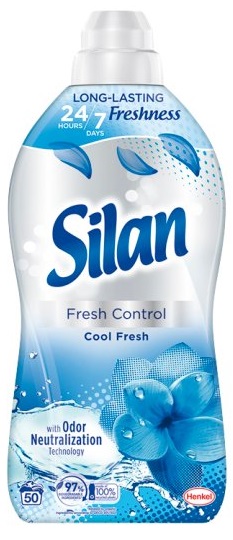 Ополаскиватель для белья Silan Фреш Контрол Прохладная свежесть 1,1 л - Фото 1