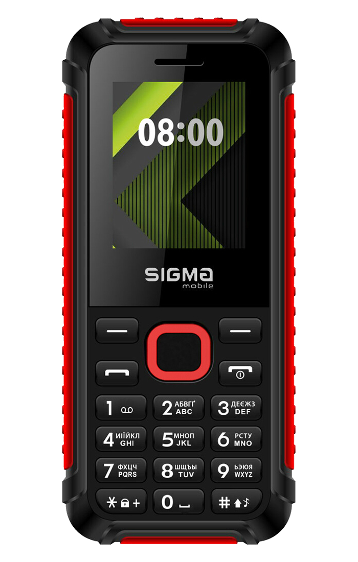 Мобильный телефон Sigma mobile X-style 18 Track Dual Sim Black/Red - Фото 1