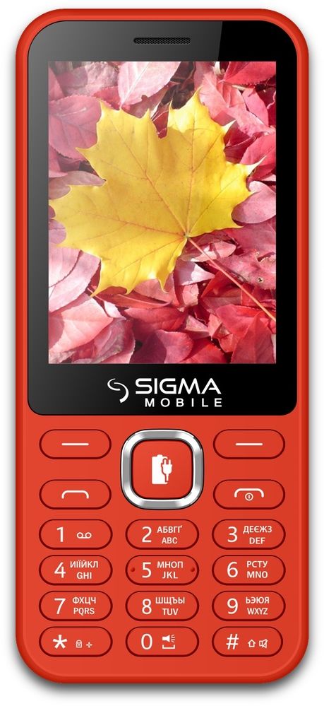 Мобільний телефон Sigma mobile X-style 31 Power Dual Sim Red - Фото 1