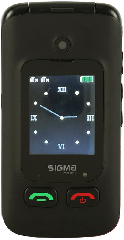 Мобильный телефон Sigma mobile Comfort 50 Shell DUO Type-C Black - Фото 1