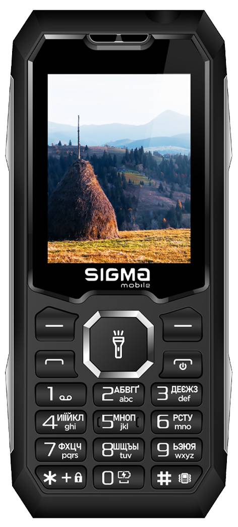 Мобильный телефон Sigma mobile X-style 341 BRO TYPE-C Black - Фото 1
