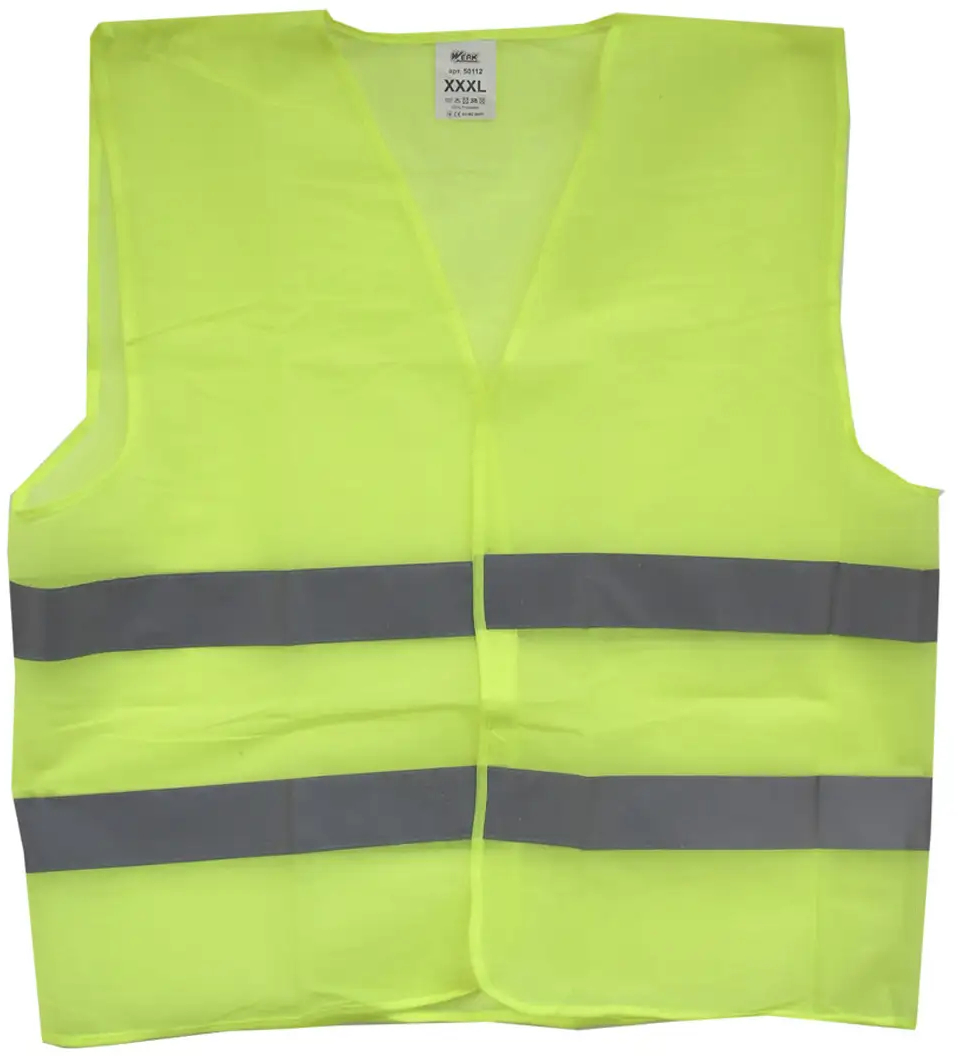 Светоотражающий жилет Werk 60 г/м2 (70х64 см) XXXL Yellow (50112) - Фото 1