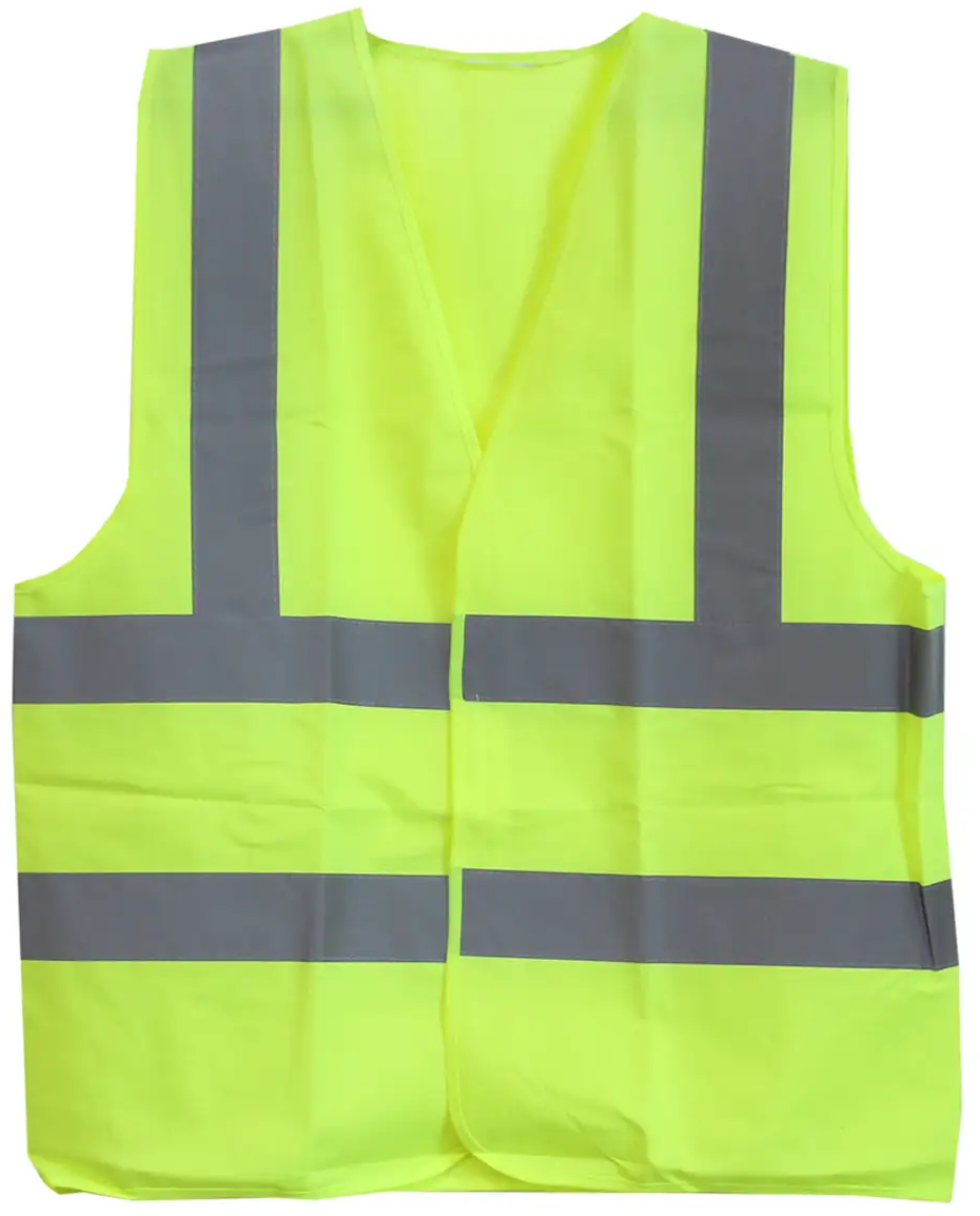 Светоотражающий жилет Werk 120 г/м2 (70х60 см) XXL Yellow (50022) - Фото 1