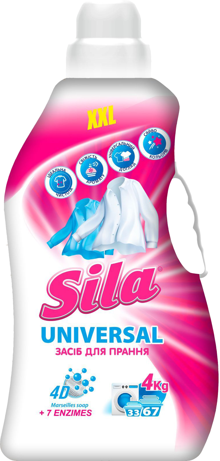 Гель для стирки Sila Universal 4 л (4820023369863) - Фото 1
