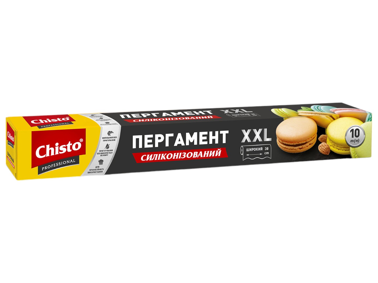Пергамент Chisto 10мх380 мм (4823098412380) - Фото 1