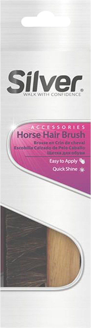 Щетка для обуви Silver натуральний ворс (8690757000648) - Фото 1