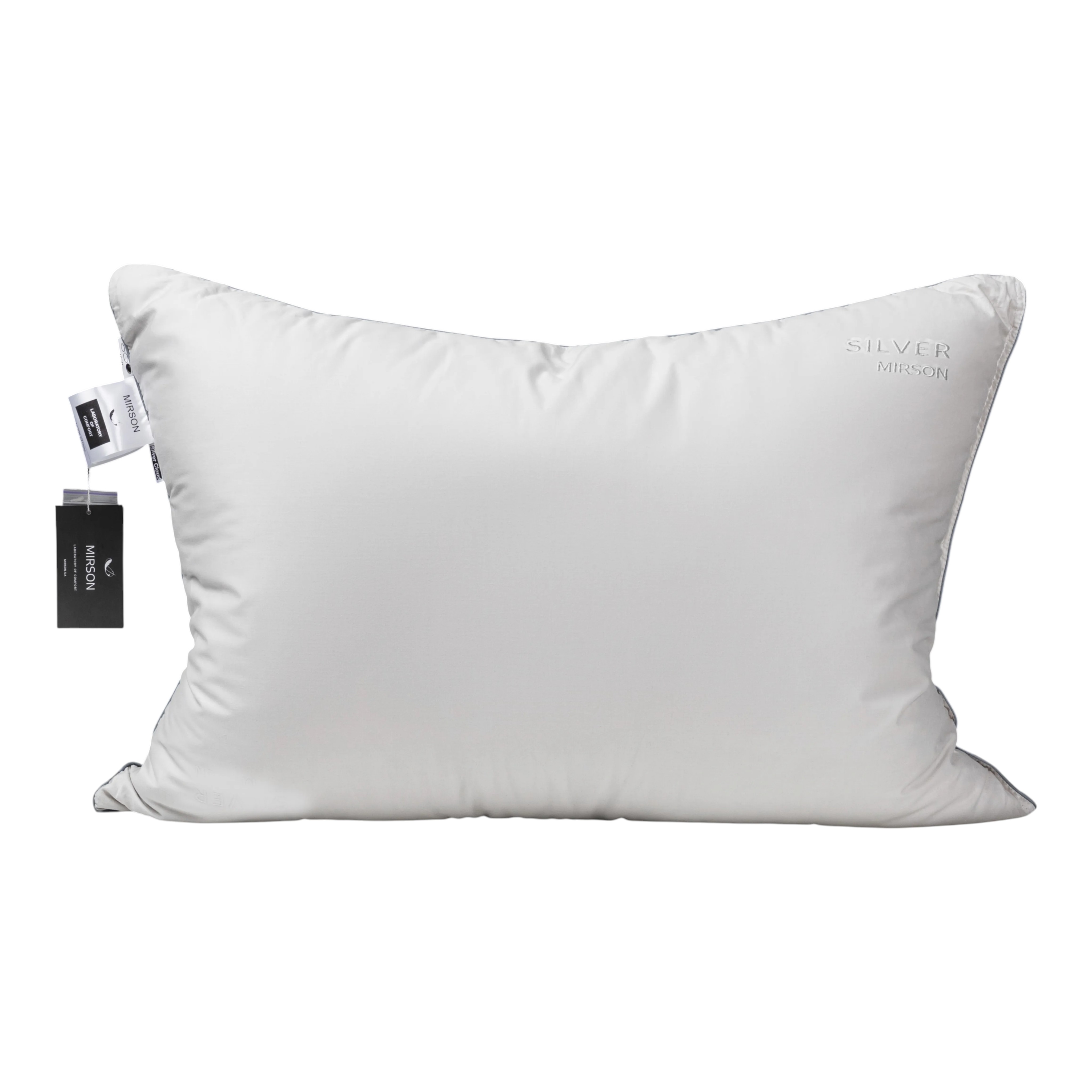 Подушка стандартна MirSon №1014 Silver Cloud Eco-Soft 60х60 см (2200010362879) - Фото 1