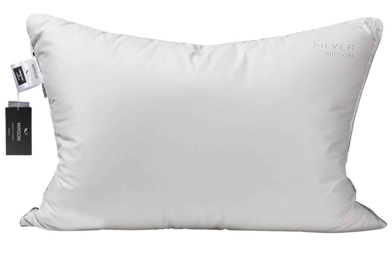 Купити Подушка стандартна MirSon №206 Silver Cloud 60х60 см (2200009348877) - Фото 1 Подушка стандартна MirSon №206 Silver Cloud 60х60 см (2200009348877) - Фото 1