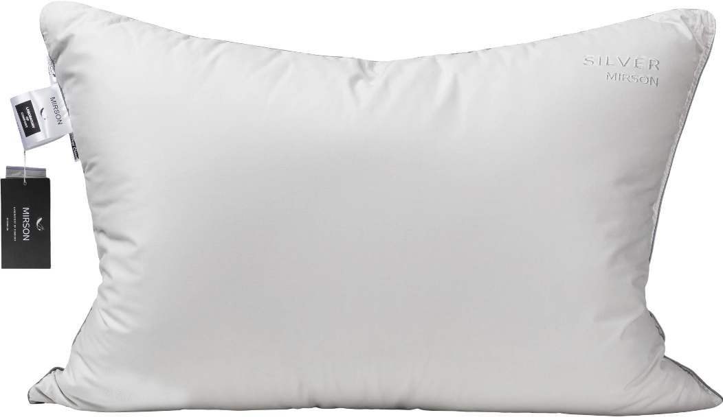 Подушка стандартная MirSon №206 Silver Cloud 70х70 см (2200009348884) - Фото 1